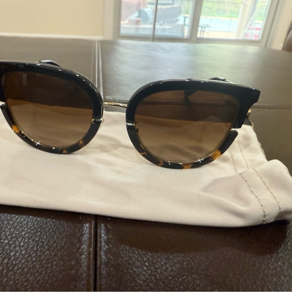 Stylish Black and Brown Sunglasses